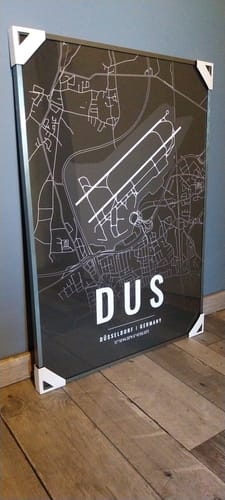 Customer photo review of Flughafen Poster - DUS - Düsseldorf