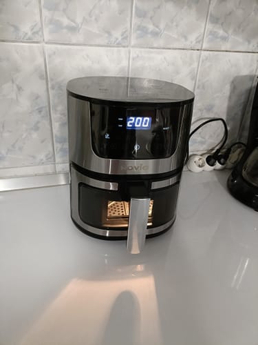 Customer photo review of Air Fryer Novio Grill & Fry