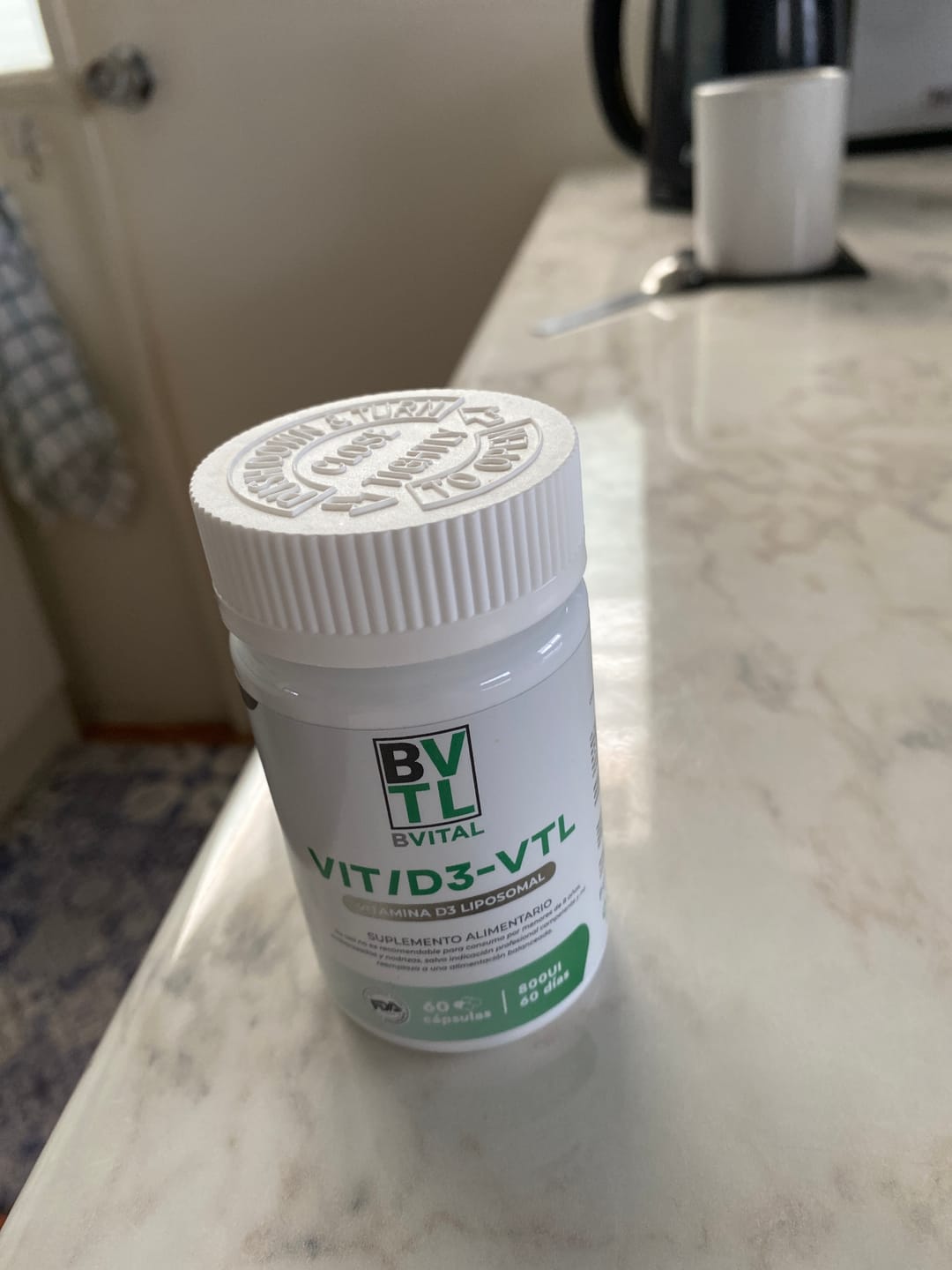 Customer photo review of VIT/D3-VITAL K2 - 800UI Vitamina D3 Liposomal