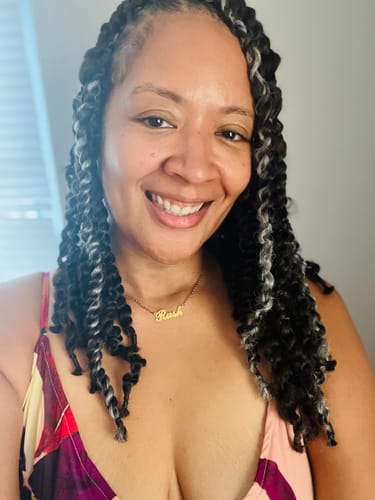 Customer photo review of Personalized Name Necklace