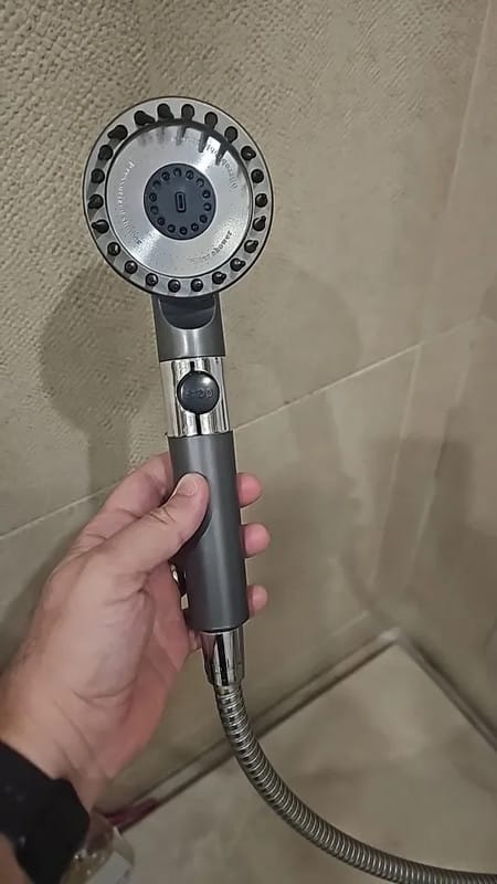Customer photo review of Filtered Shower Head