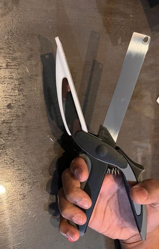 Customer photo review of 2 in 1 Scissors