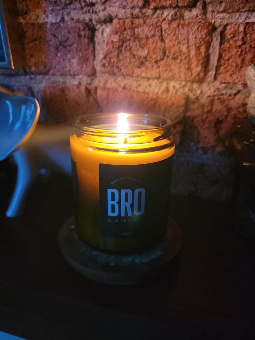 Customer photo review of The Outlaw Candle