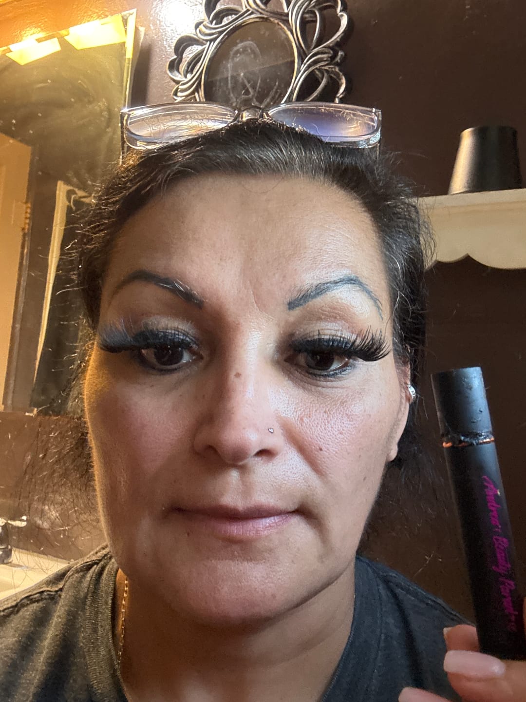 Customer photo review of Pegamento de Pestañas Ultra-Resistente✨Tiktok Viral✨