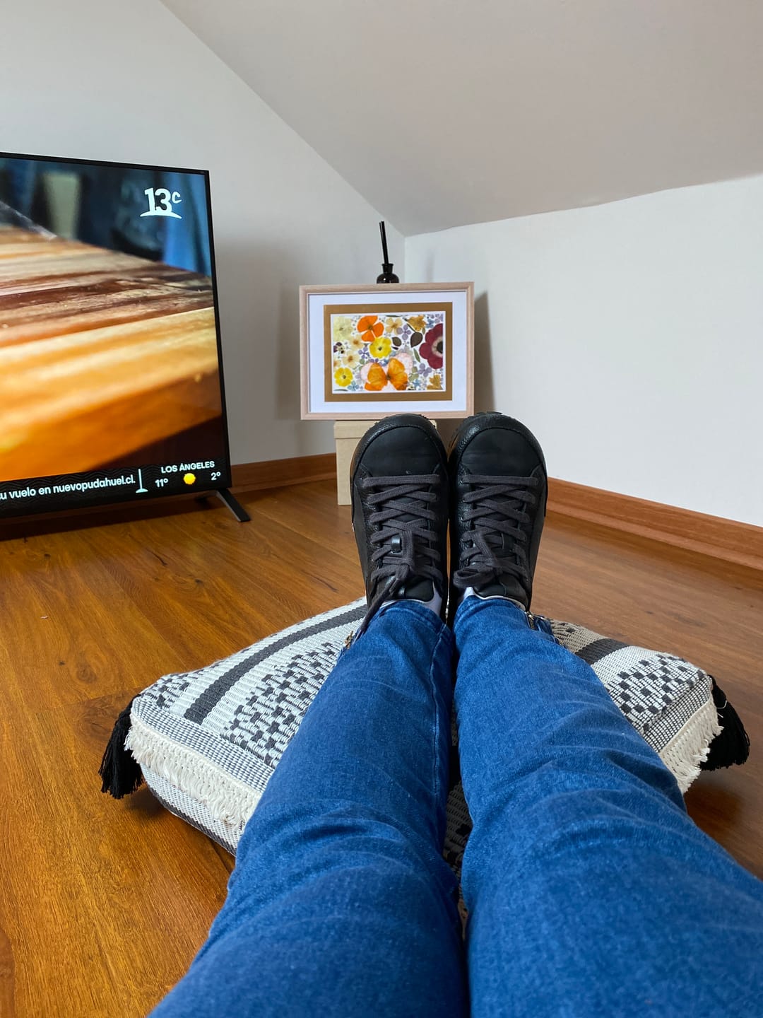 Customer photo review of Zapatilla A1. Negra