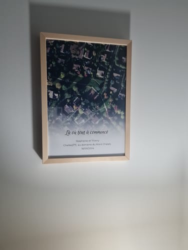 Customer photo review of Là où tout a commencé - Affiche personnalisée