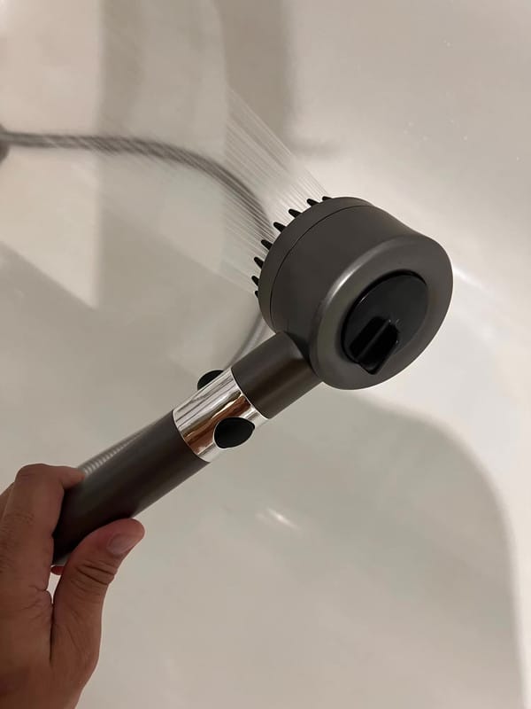 Customer photo review of Filtered Shower Head