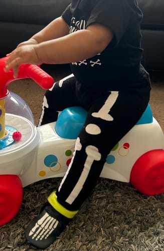 Customer photo review of Mr. Bones City Baby Shoe