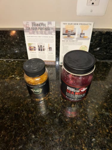 Customer photo review of Electric Dragon Sea Moss Gel