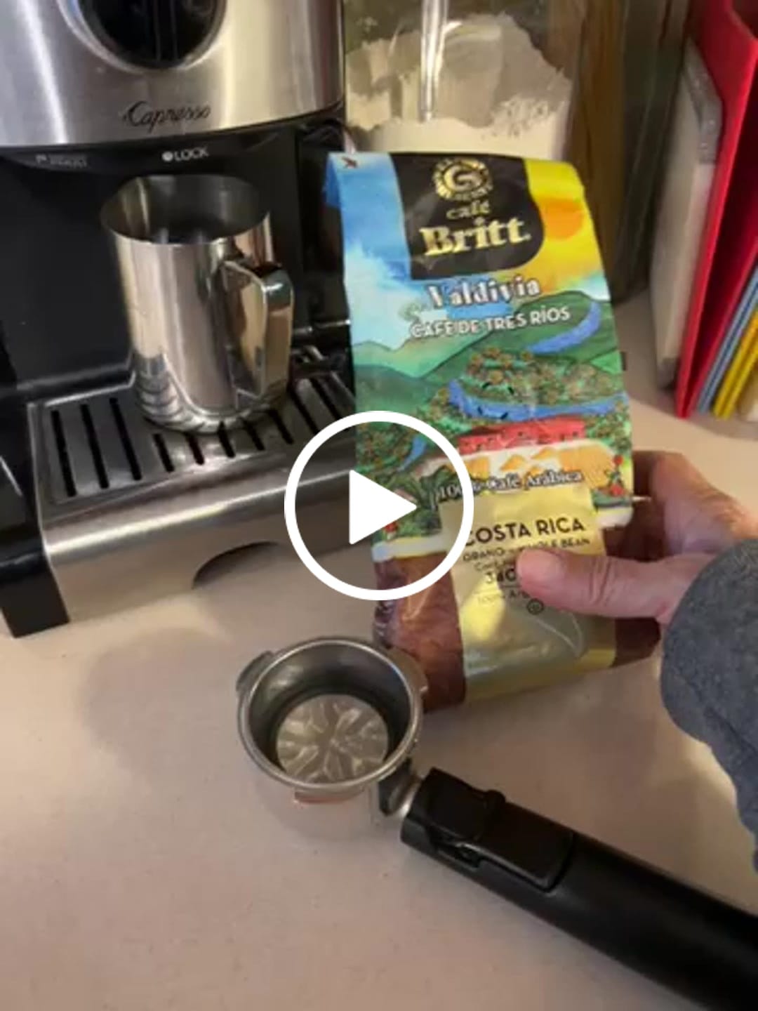 Customer video review of COSTA RICAN TRES RIOS VALDIVIA COFFEE