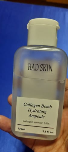 Customer photo review of Bad Skin™ Korean Collagen Bomb Hydrating Ampoule