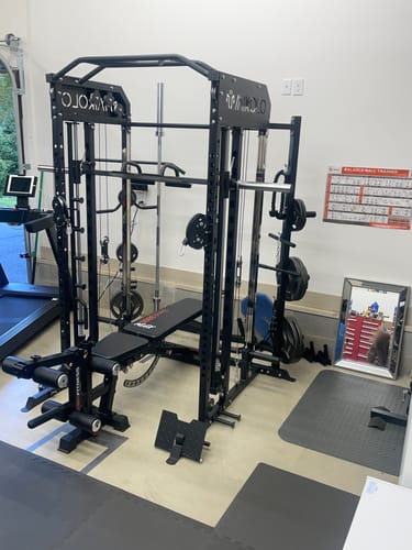 Customer photo review of M7 Smith Machine Functional Trainer with Full Vertical Leg Press