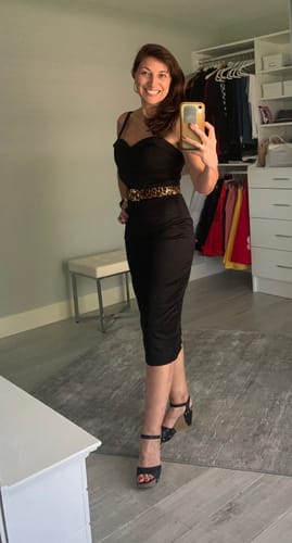 Customer photo review of Maneater Top in Black - Vixen by Micheline Pitt