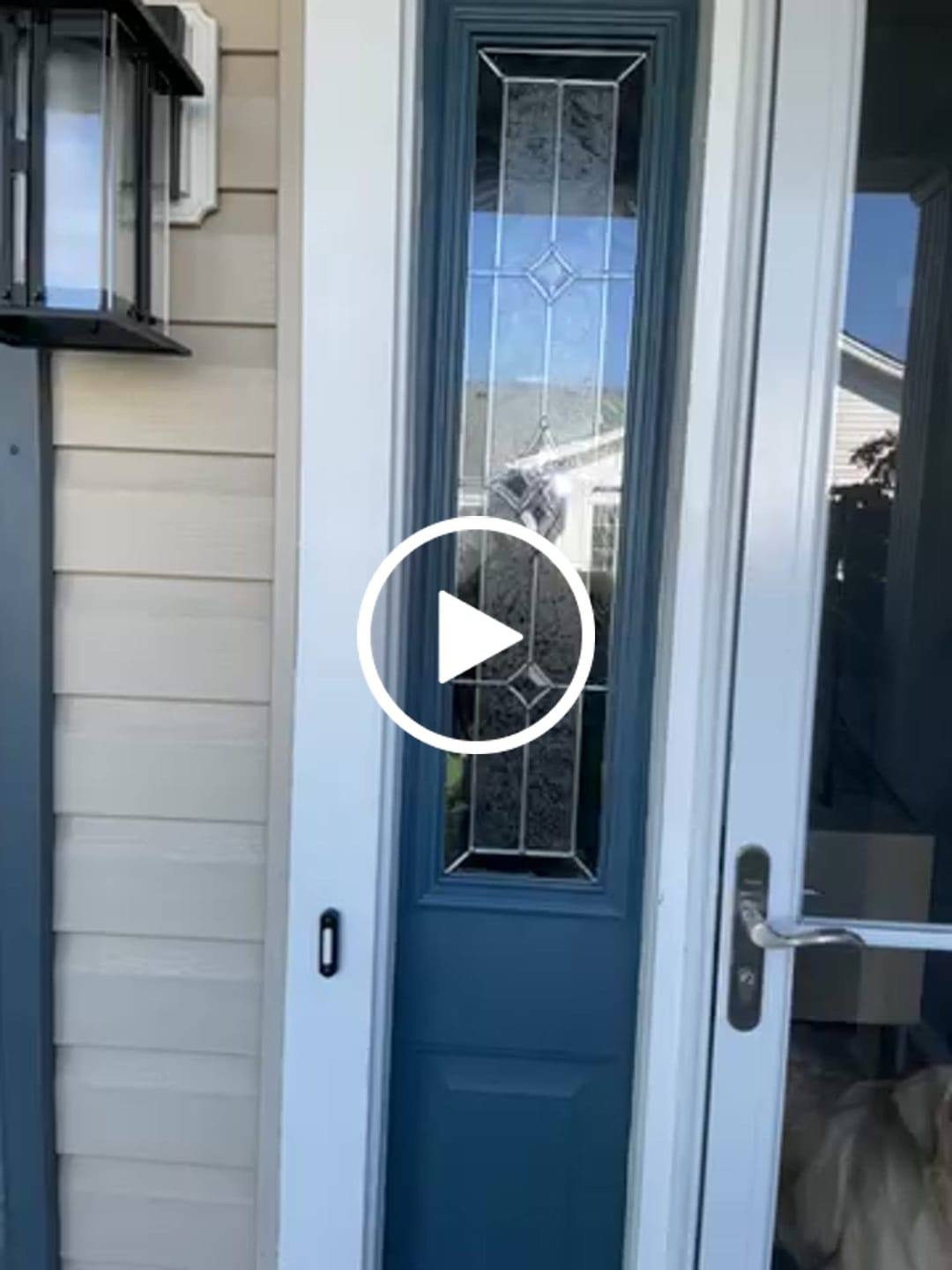Customer video review of Wexford Glass and Frame Kit (Half Sidelite 10" x 38" Frame Size)