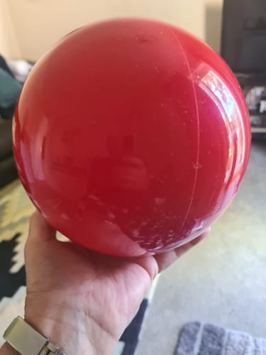 Customer photo review of Rhythmic Gymnastics Ball AMAYA - 18cm FIG APPROVED