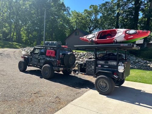 Customer photo review of MEK Removable Trail Armor: JLU