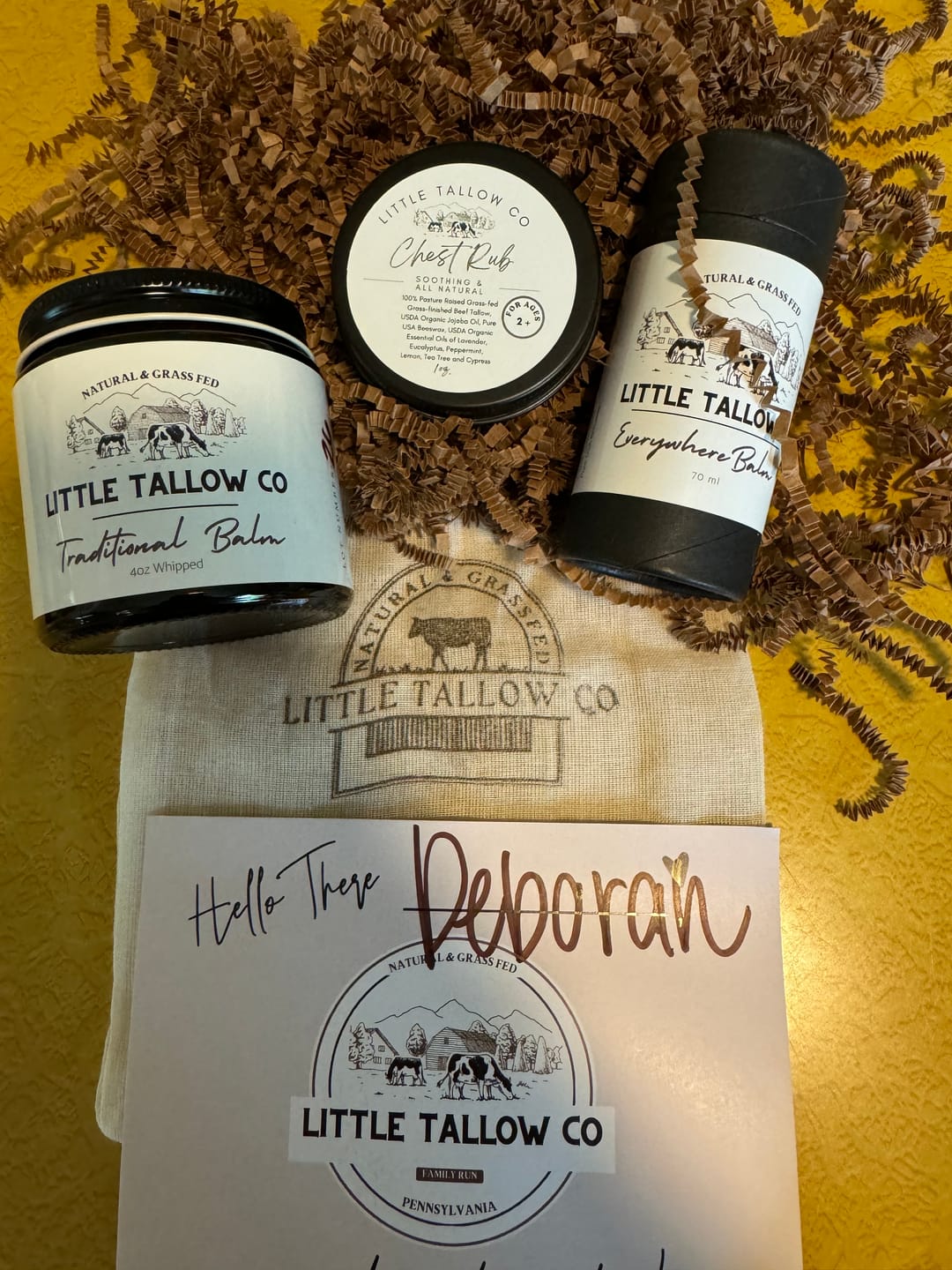 Customer photo review of Everywhere Tallow Balm 15% off at checkout