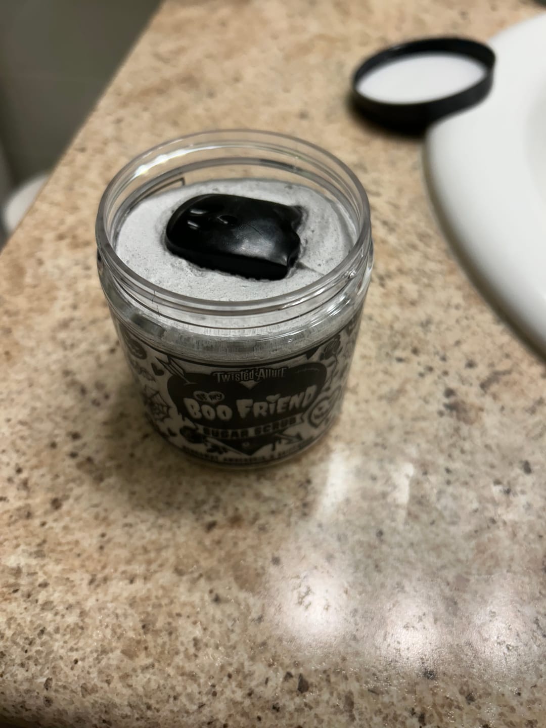 Customer photo review of Be my Boo Friend sugar scrub