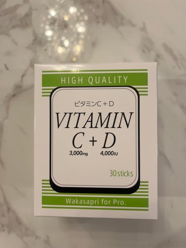 Customer photo review of ビタミンC+D -Wakasapri for Pro.