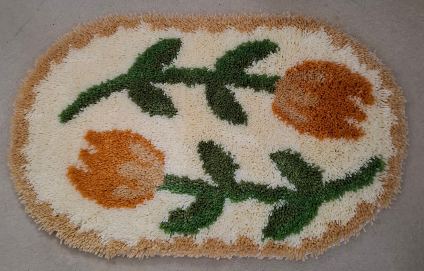 Customer photo review of TULIP FEVER - AMSTERDAM | XL Rug Making Kit