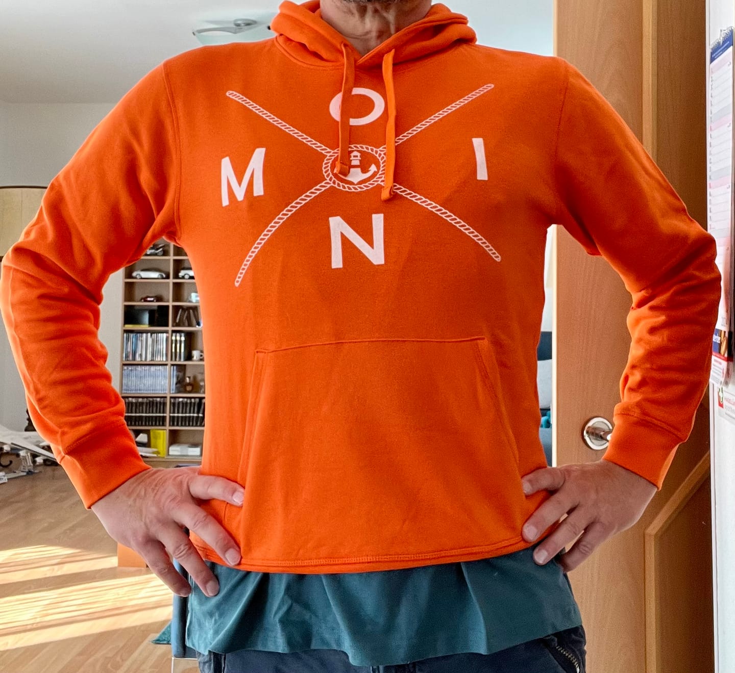 Customer photo review of Moin Simple Seil  · Unisex Bio Hoodie