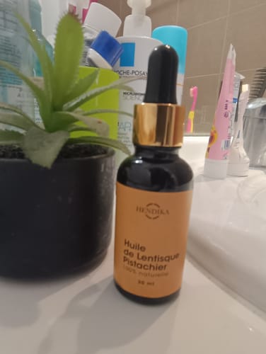 Customer photo review of Huile de Lentisque Pistachier 100% naturelle