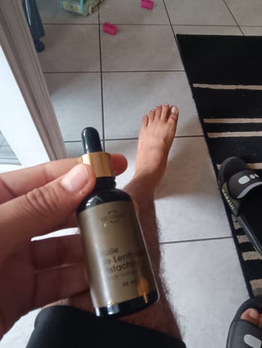 Customer photo review of Huile de Lentisque Pistachier 100% naturelle