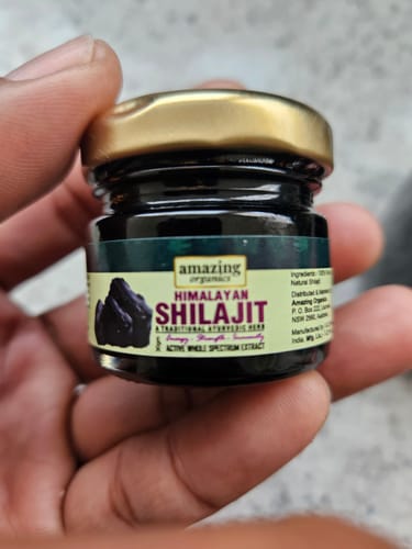 Customer photo review of Himalayan Shilajit Resin 3 Month Supply