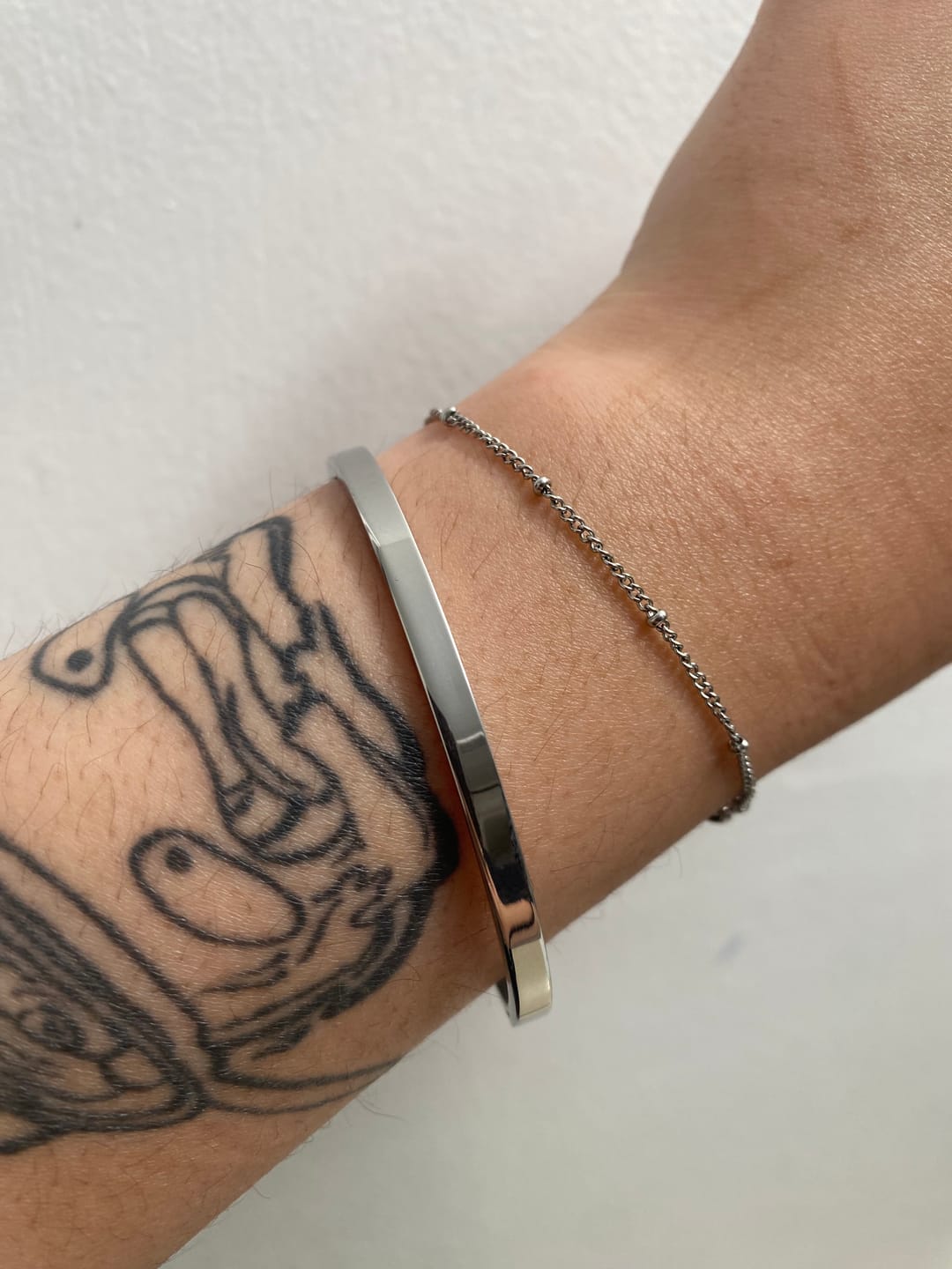 Customer photo review of Classic Flat Bangle
