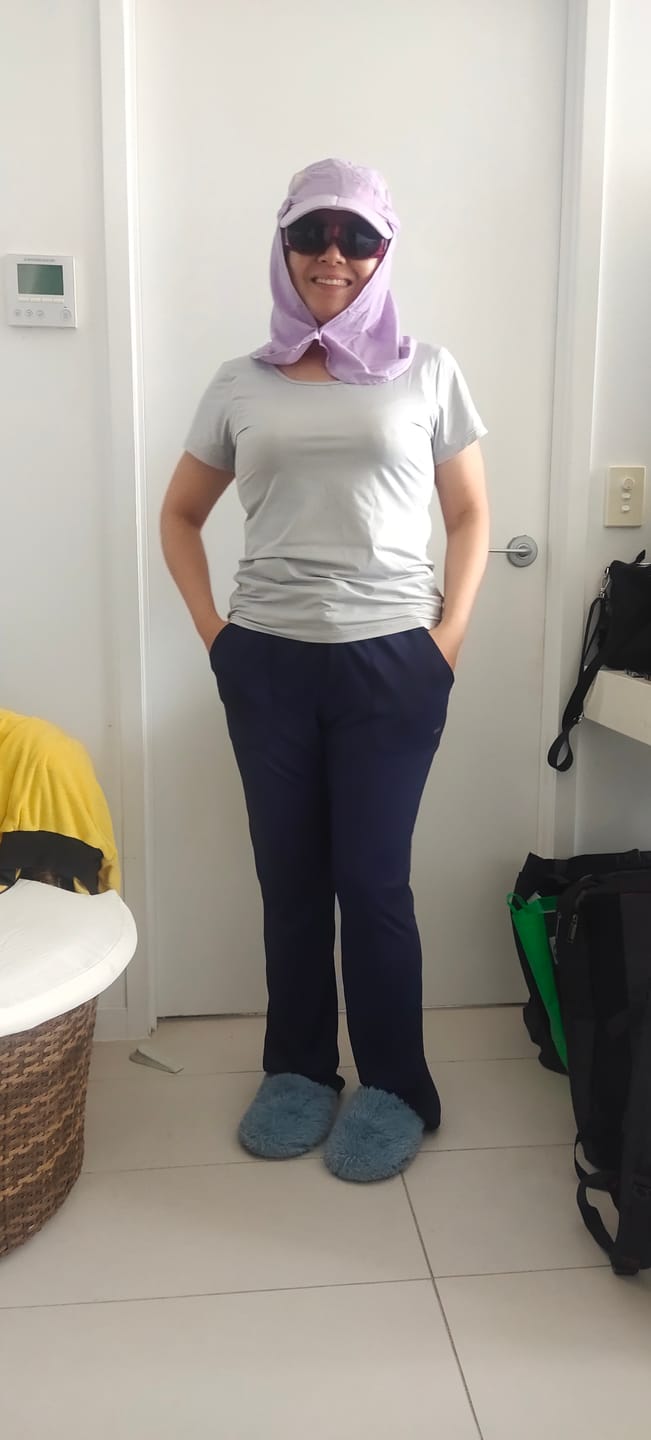 Customer photo review of Apex Antibacterial Trousers UPF50+
