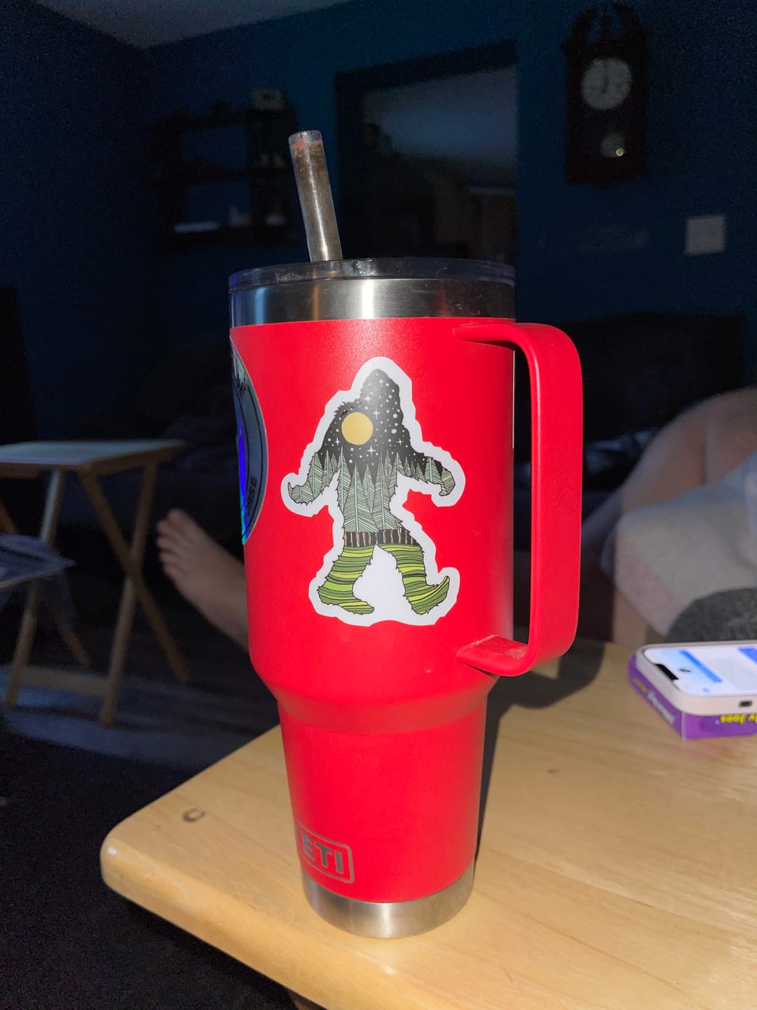 Customer photo review of Bigfoot Nature Sticker