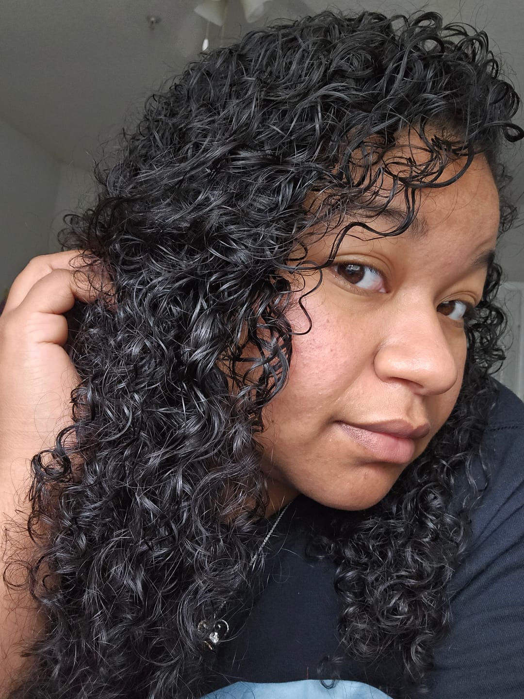 Customer photo review of Conditioner Hair Bar Hidden Waterfall™ Sweet-Musk Scented *All Hair Types*