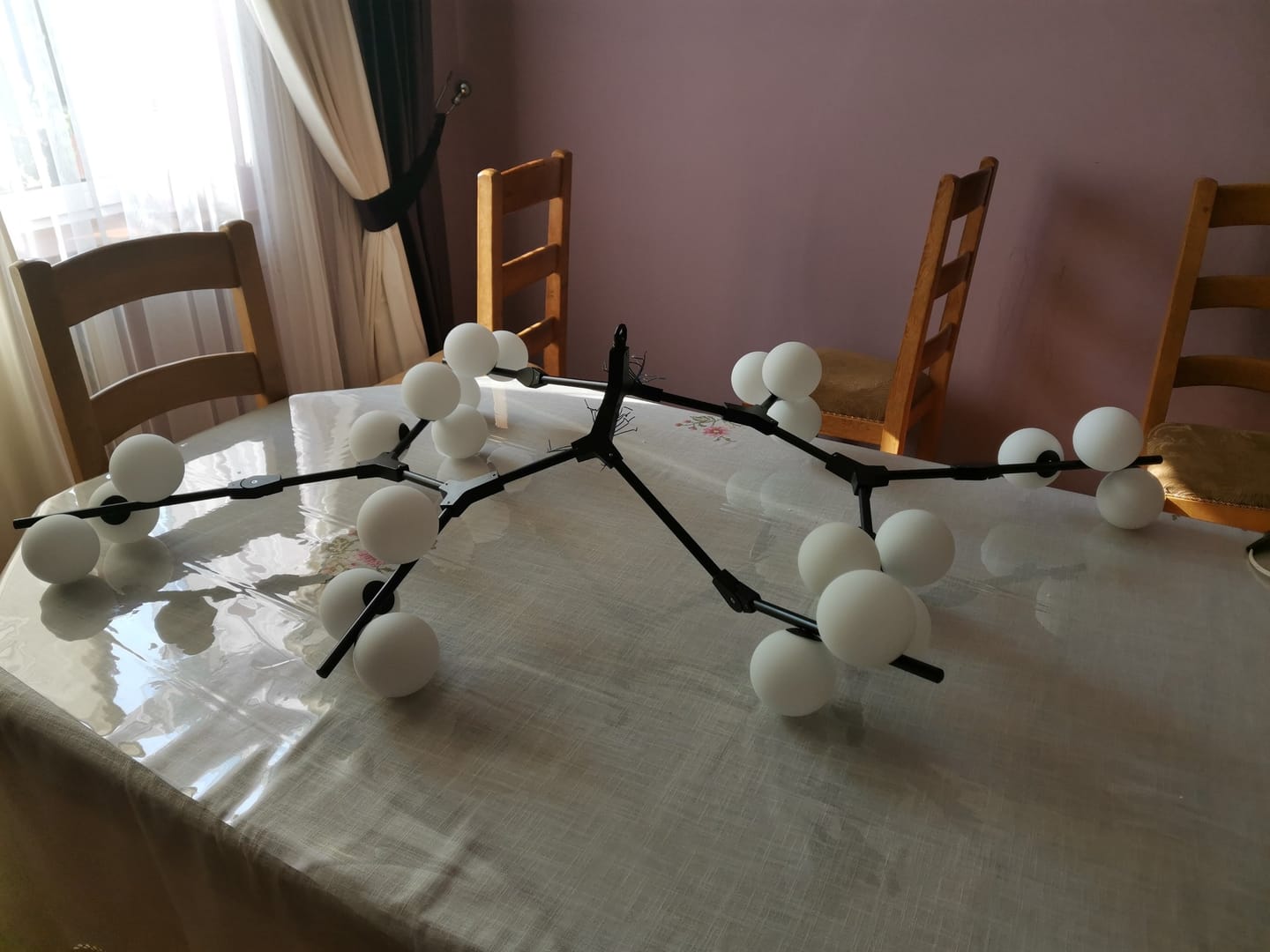 Customer photo review of Branch Cluster Chandelier