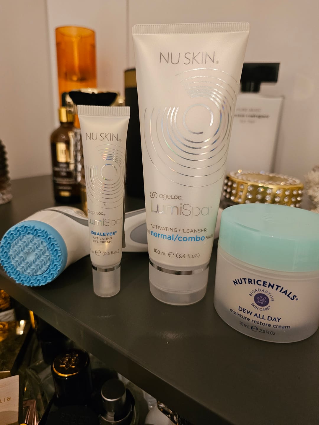 Customer photo review of ageLOC LumiSpa Activating Cleanser