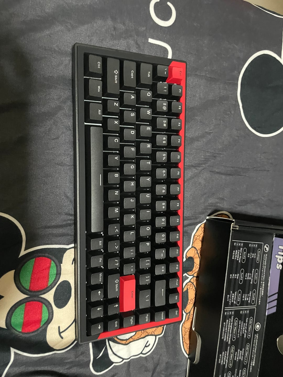 Customer photo review of DrunkDeer G75 Wired Actuation Distance Adjustable Magnetic Switch Keyboard