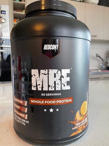 Customer photo review of REDCON1 MRE Reemplazo Comida Proteína Animal 7.15 Lb