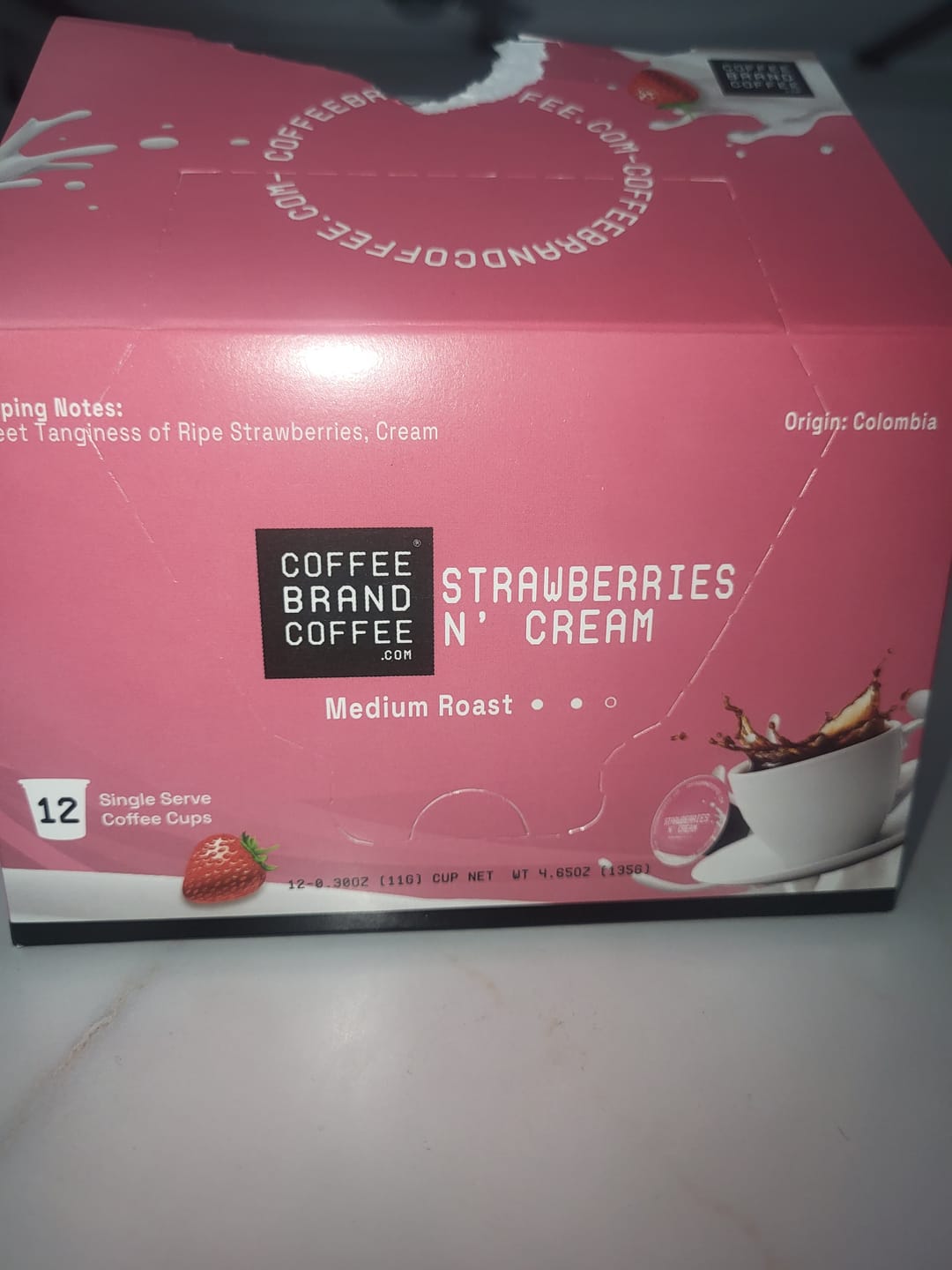 Customer photo review of Strawberries 'n Cream Kcups