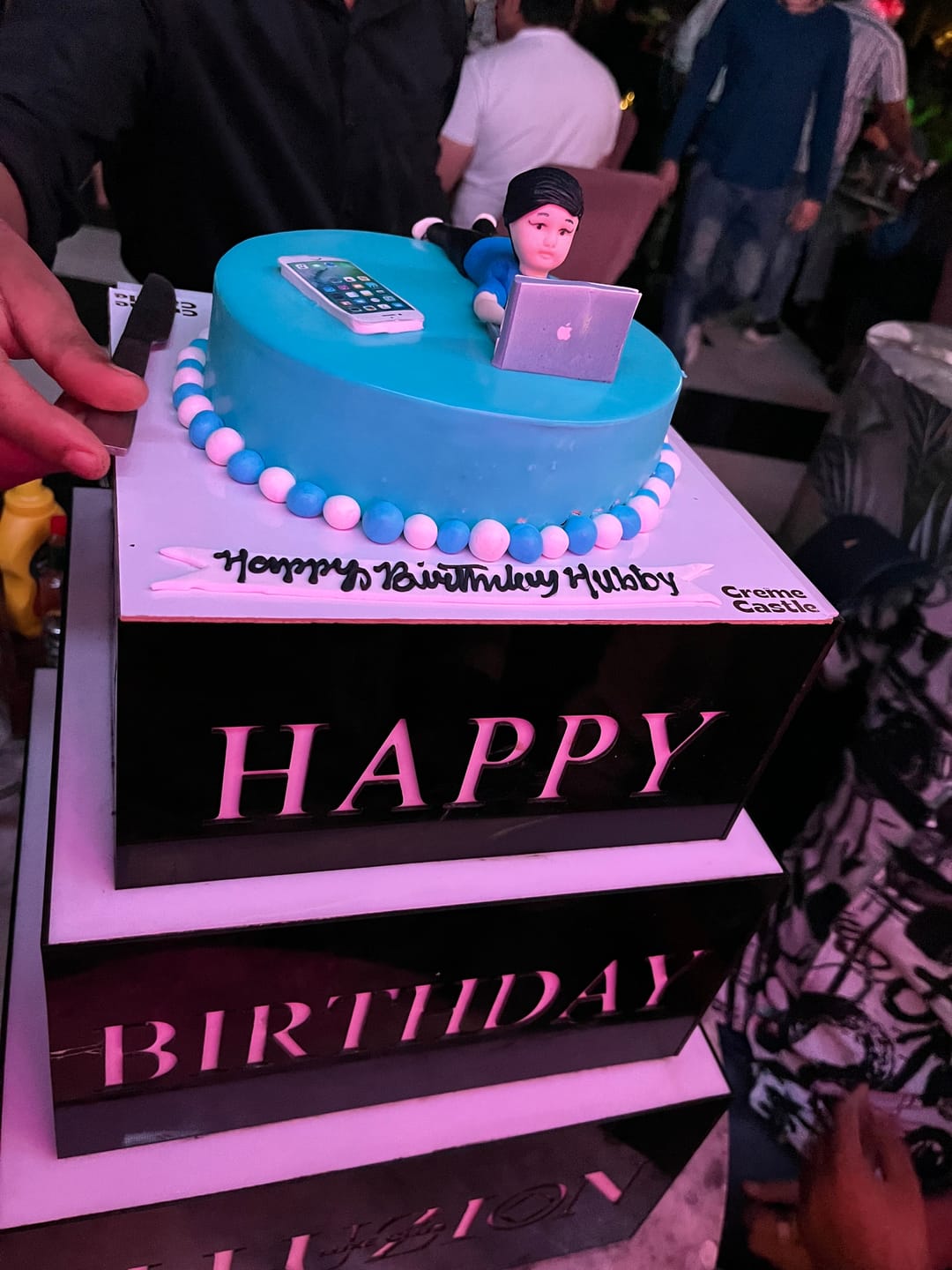 Customer photo review of Cake for a workaholic