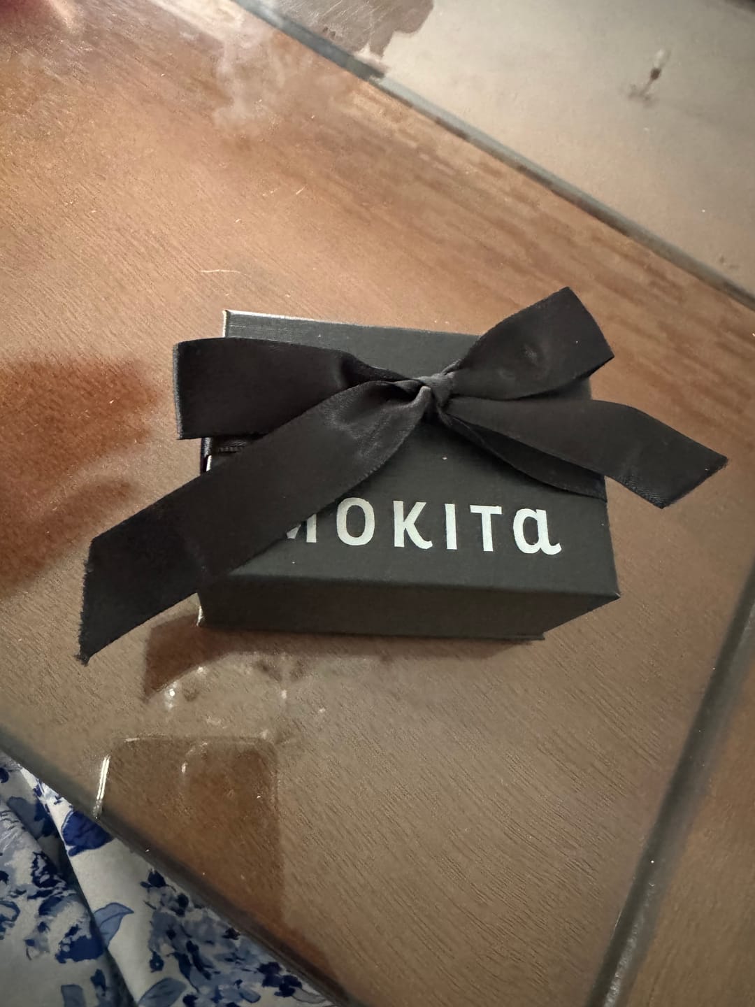 Customer photo review of Mancuernillas Personalizadas con Iniciales