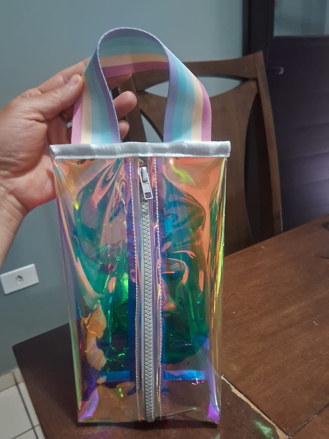 Customer photo review of CRISTAL 0,20 HOLOGRAFICO