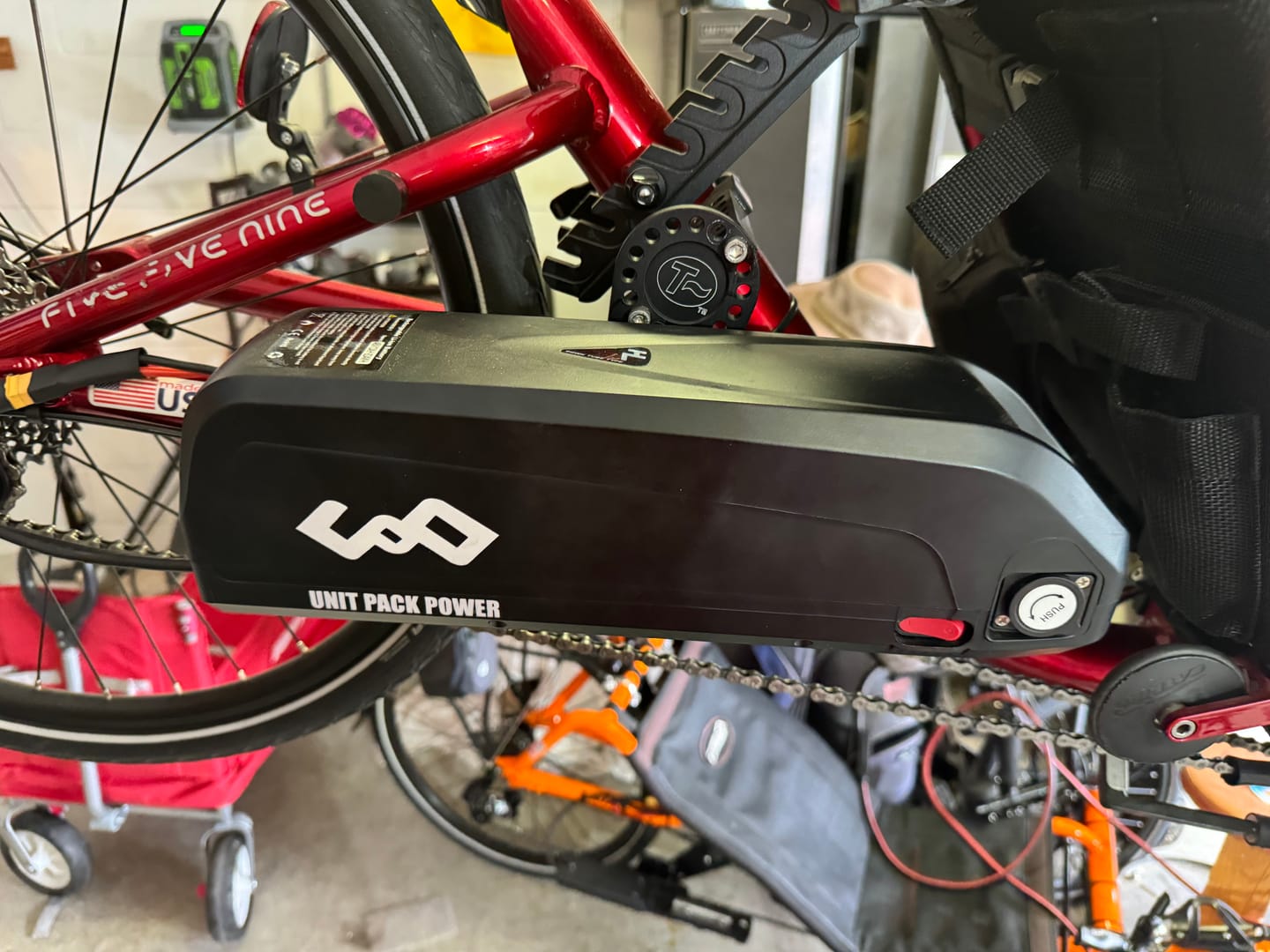 Customer photo review of Fully Configurable Battery Mount
