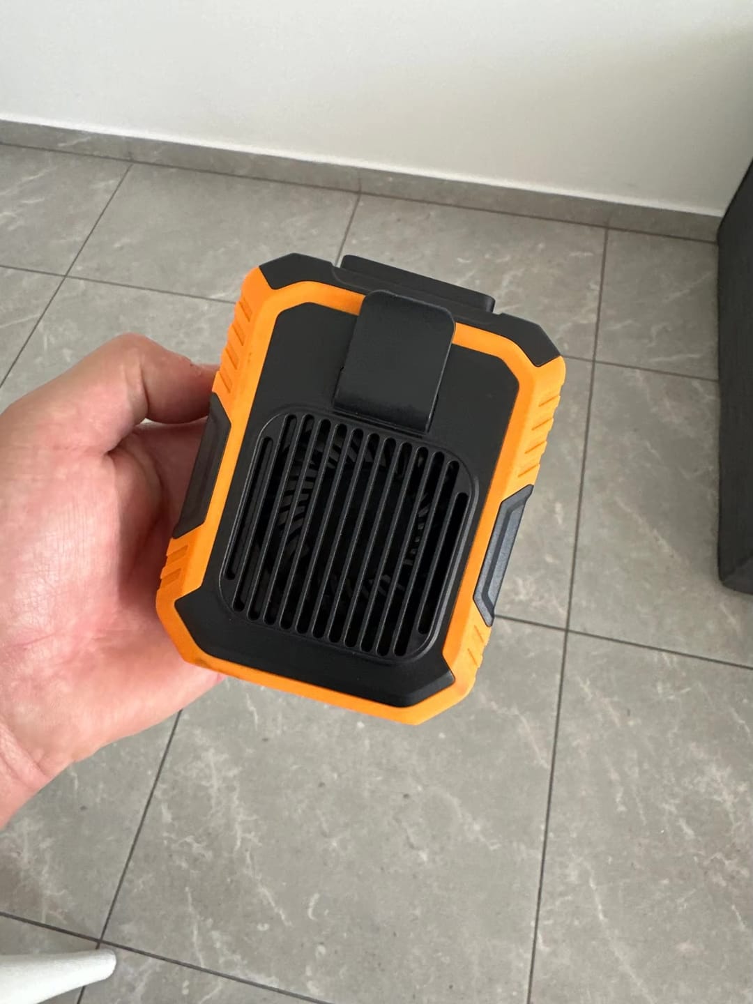 Customer photo review of BreezeMate - Portable Waist Fan