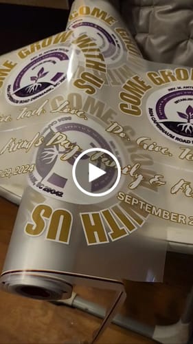 Customer video review of Custom DTF Gang Sheet