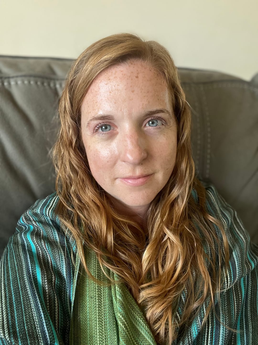 Customer photo review of NEW! Organic Cotton Turkish Towel Multi