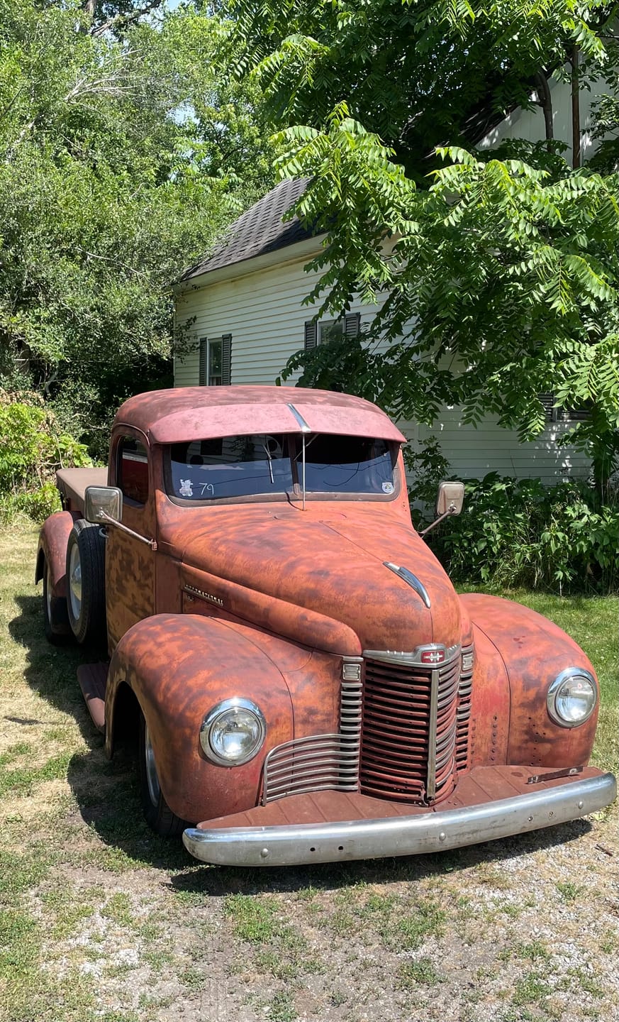 Customer photo review of Hotrod OBS Truck BoxerFink Shirt