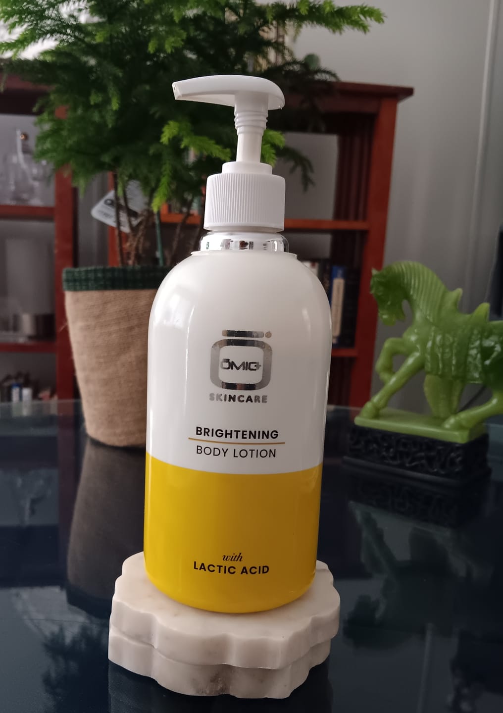 Customer photo review of OMIC Brightening Body Lotion - 500ml