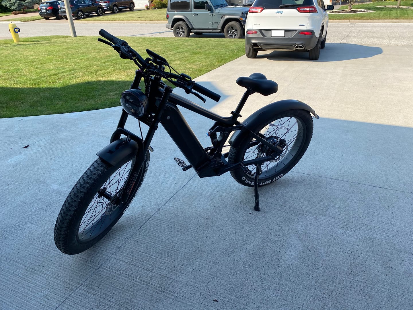 Customer photo review of T7 Full Suspension Mountain E-bike