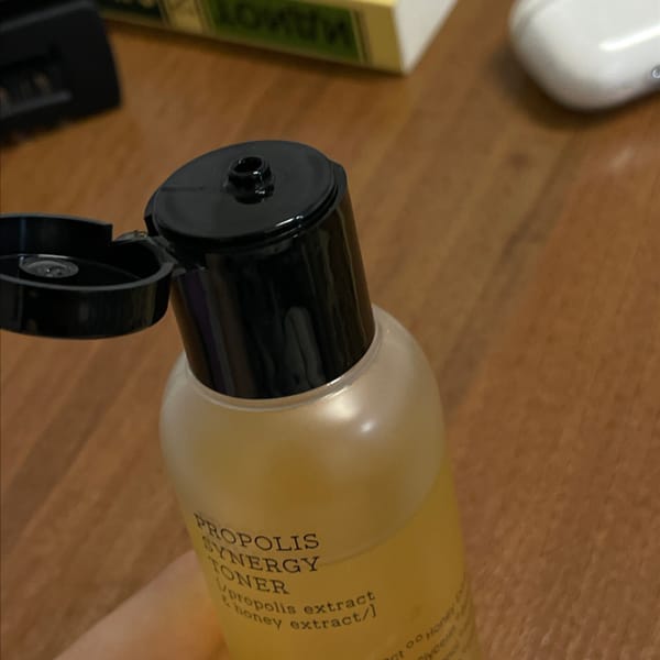 Customer photo review of COSRX - Propolis Synergy Toner 150 ML | Tonico Nutritivo, Hidratante y Calmante