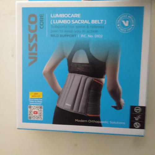 Customer photo review of Lumboset Belt (Basic) - Mild Support | Provides Support to the  Back | Relief from Back & Abdomen Pain (Black)