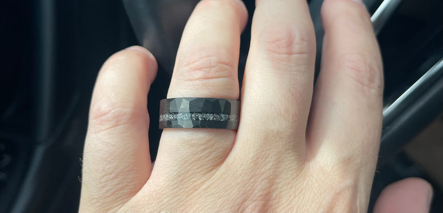 Customer photo review of Forged Meteorite